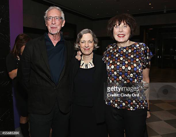 Bill Minter and artist Marilyn Minter attend American Masters; The Boomer List NYC Premiere on September 18, 2014 in New York City.
