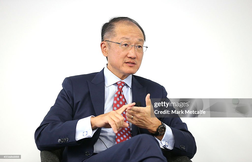 World Bank Group President Jim Yong Kim Attends Q&A In Sydney