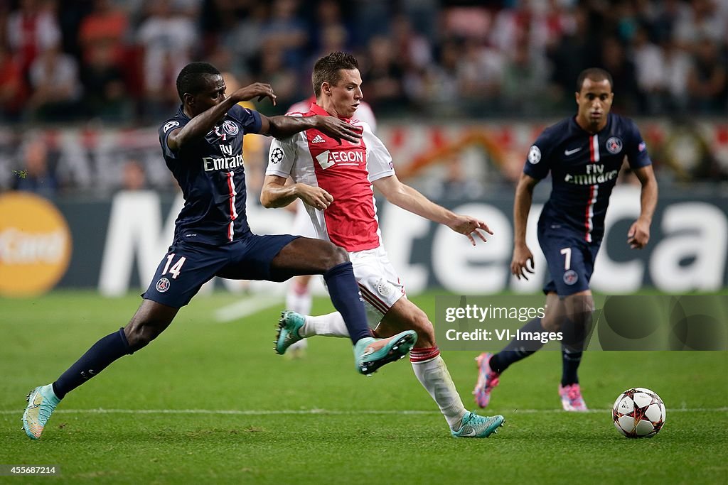 UEFA Champions League Group F - "Ajax Amsterdam v PSG"