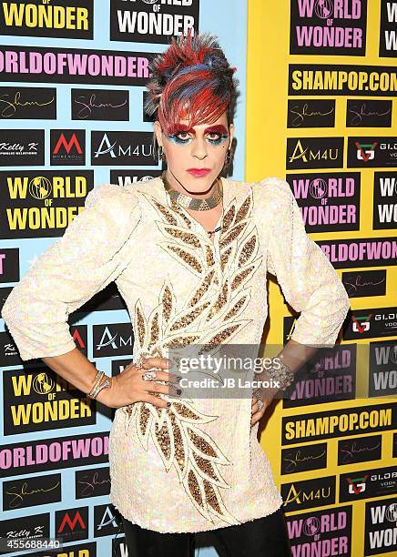 Sham Ibrahim attends a private art exhibition of Hollywood's favorite Pop Culture artist Sham Ibrahim on September 18 in Hollywood, California.