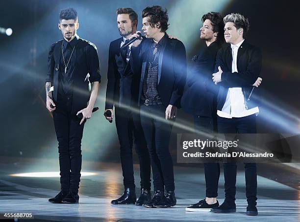 One Direction perform live at 'X Factor'- The Final on December 12, 2013 in Milan, Italy.