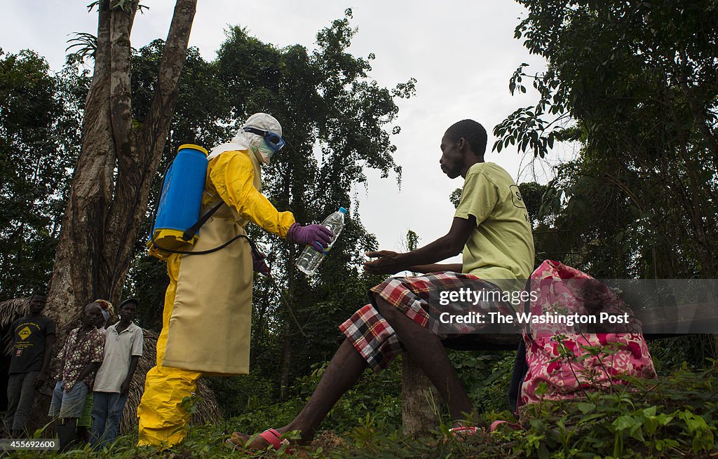 The West African country of Liberia is crippled by a recent outbreak of the Ebola virus.