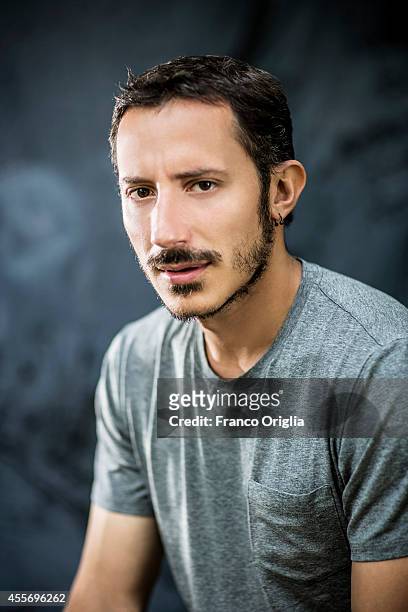 Actor Michele Alhaique is photographed on September 2, 2014 in Venice, Italy.