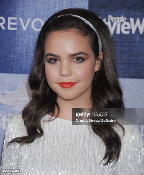 Actress Bailee Madison arrives at the People StyleWatch 4th Annual Denim Awards Issue at The Line on September 18, 2014 in Los Angeles, California.