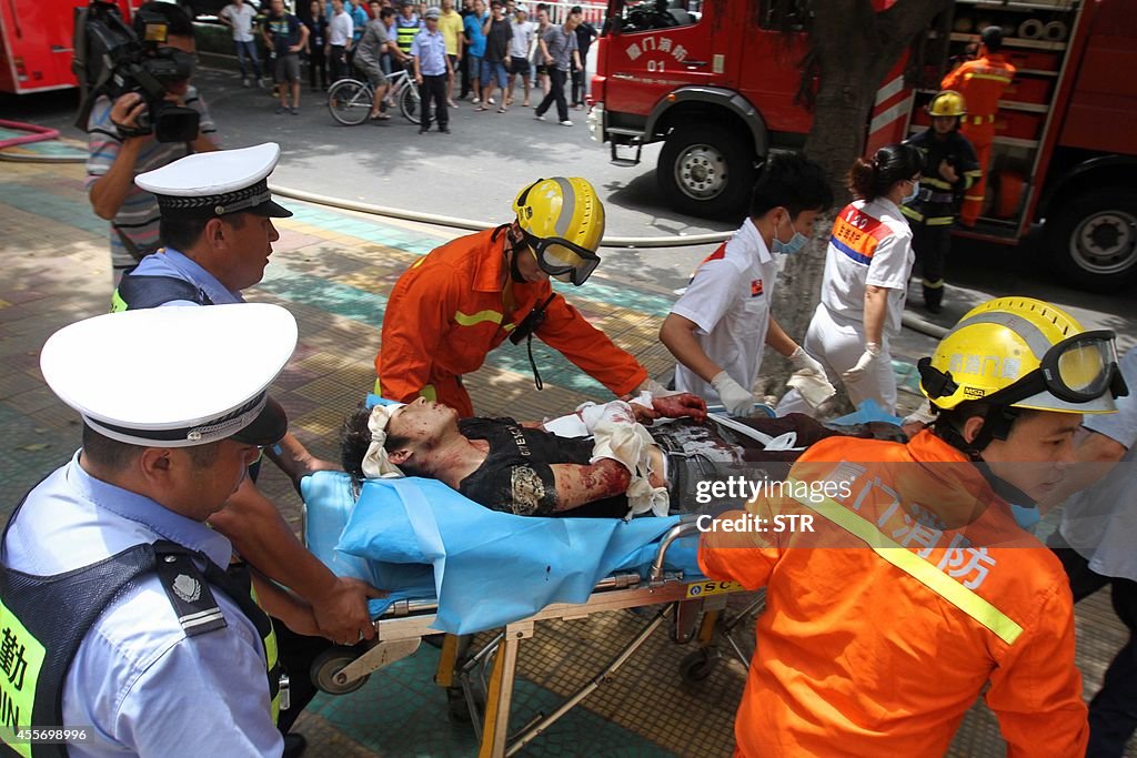 CHINA-ACCIDENT-EXPLOSION