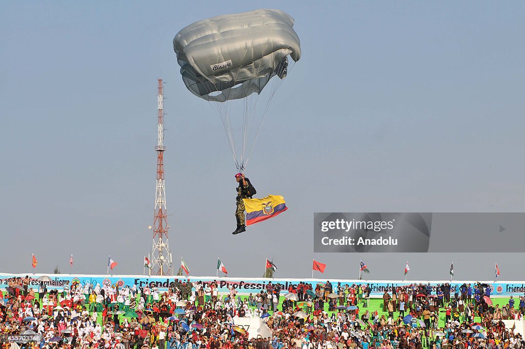 The opening ceremony of the 38th CISM World Military Parachuting