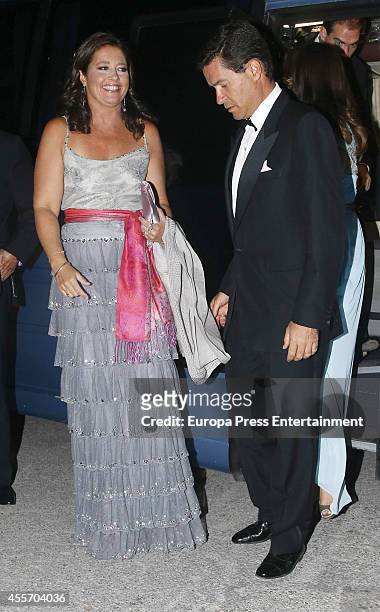 Princess Alexia of Greece and Carlos Morales attend private dinner to celebrate the Golden Wedding Anniversary of King Constantine II and Queen Anne...