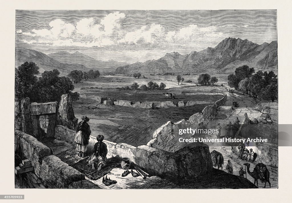 The Afghan War: View From The Cabul Gate, Jellalabad, Showing The Road By Which