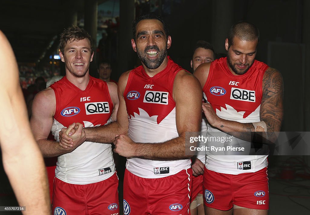 AFL 1st Preliminary Final - Sydney v North Melbourne