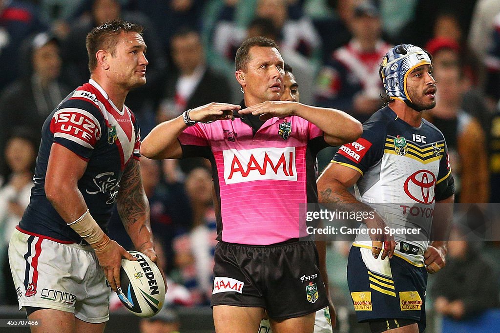 1st NRL Semi Final - Roosters v Cowboys