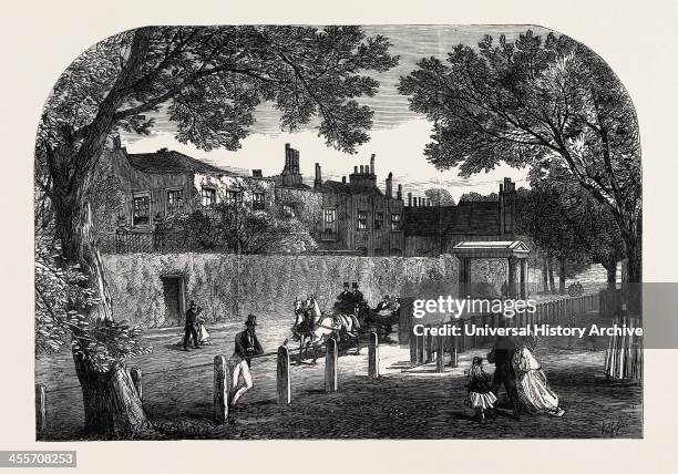 Cambridge Cottage, Kew, The Birthplace Of Princess Mary Of Cambridge, London, Uk, 1866.