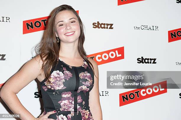 Mary Nepi arrives at the "Not Cool" Los Angeles Premiere at the Landmark Theatre on September 18, 2014 in Los Angeles, California.