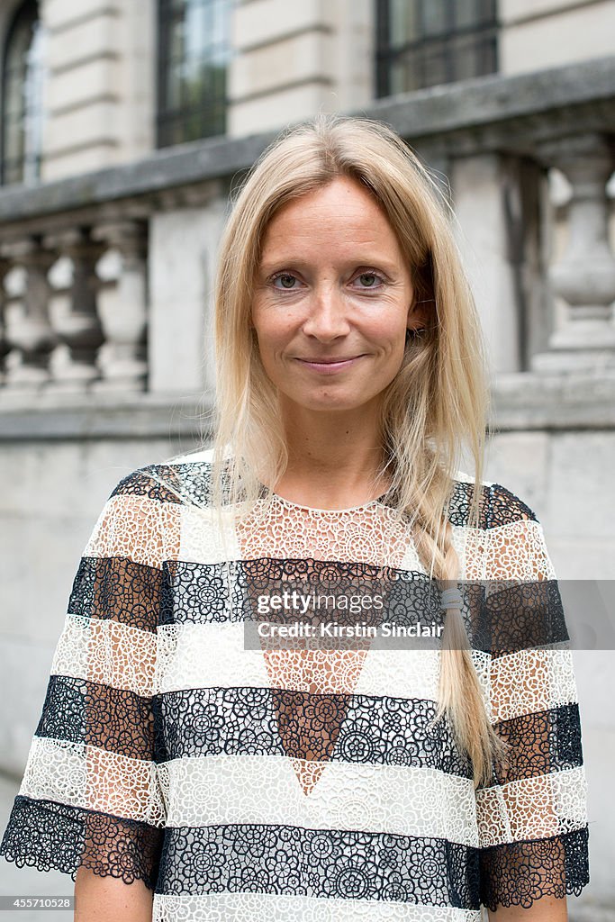 Street Style - London Collections: WOMEN SS15 - September 12 To September 16, 2014