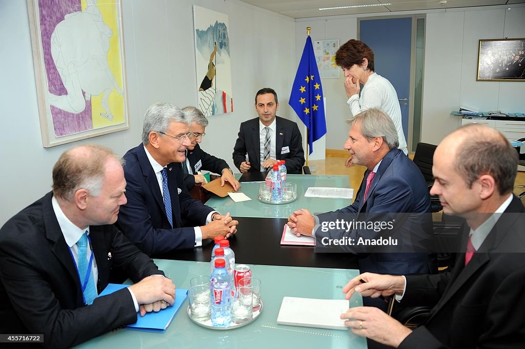 Turkey's EU Minister Volkan Bozkir in Brussels