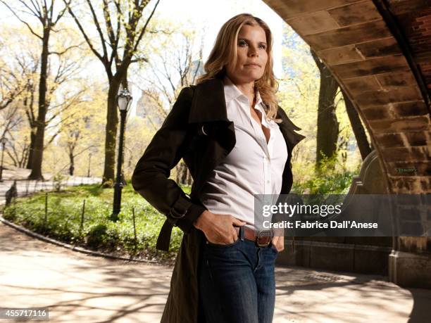 Mariel Hemingway is photographed for Self Assignment in New York City.