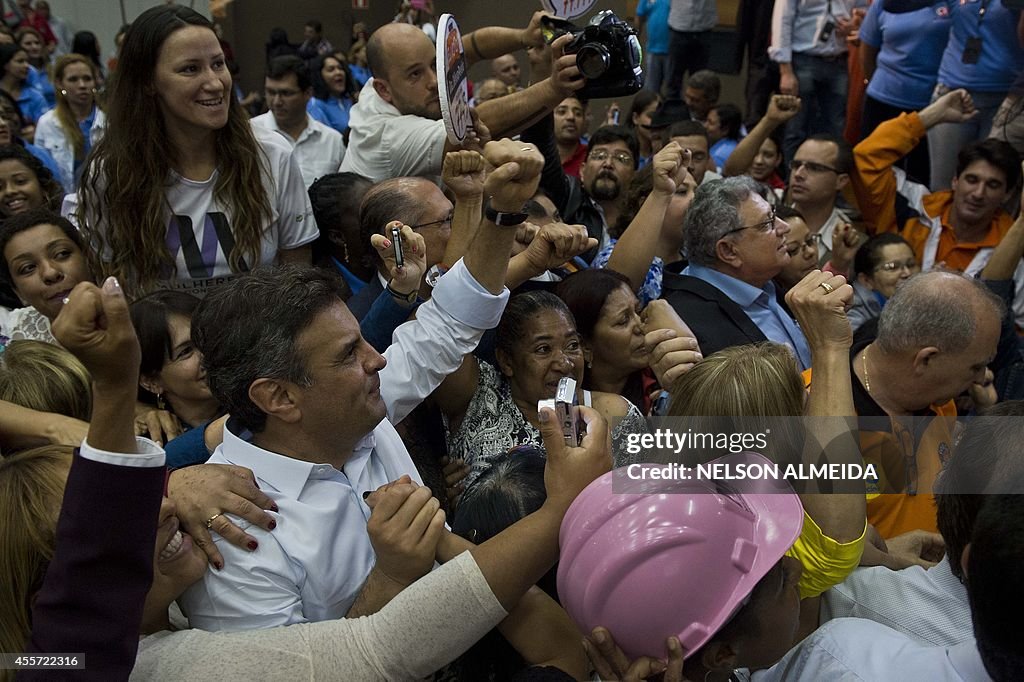 BRAZIL-ELECTION-CAMPAIGN-NEVES