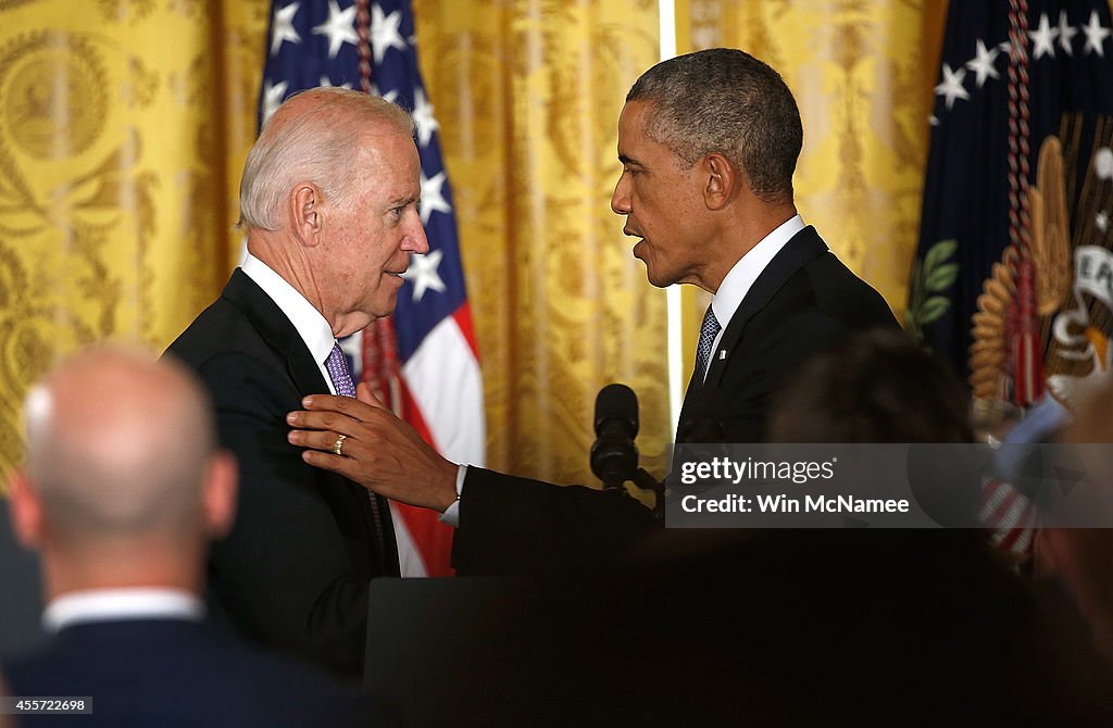 President Obama Speaks At Launch Of "It's On Us" Campaign