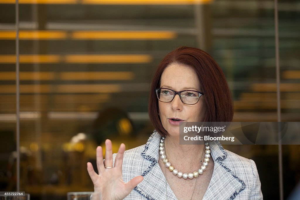 Former Australian Prime Minister and Chairman of GlobalPartnership of Education Julia Gillard Interview