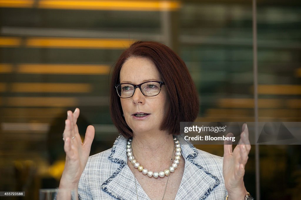 Former Australian Prime Minister and Chairman of GlobalPartnership of Education Julia Gillard Interview