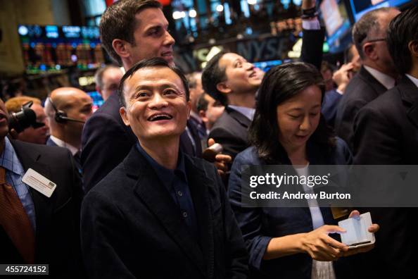China-Based Internet Company Alibaba Debuts On New York Stock Exchange China-Based Internet Company Alibaba Debuts On New York Stock Exchange