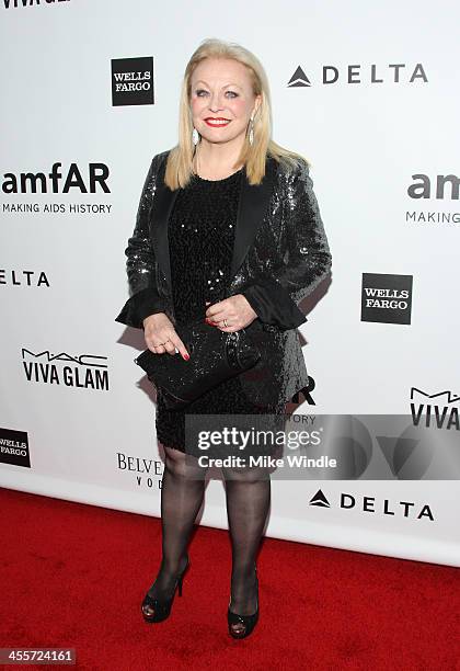 Actress Jacki Weaver attends the 2013 amfAR Inspiration Gala Los Angeles presented by MAC Viva Glam at Milk Studios on December 12, 2013 in Los...