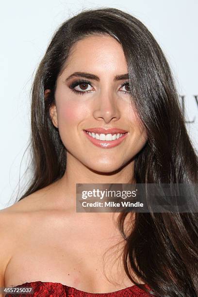 Caren Brooks attends the 2013 amfAR Inspiration Gala Los Angeles presented by MAC Viva Glam at Milk Studios on December 12, 2013 in Los Angeles,...