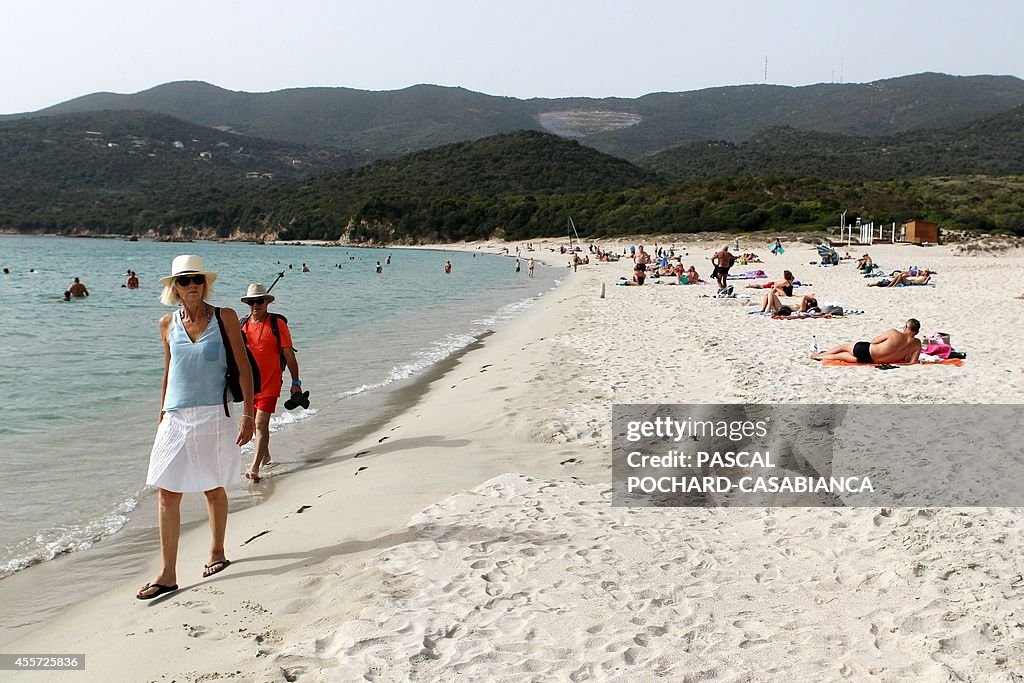 FRANCE-WEATHER-CORSICA-FEATURES