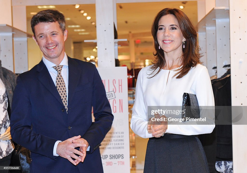 Crown Prince Frederik And Crown Princess Mary Of Denmark Official Visit To Canada - Day 3