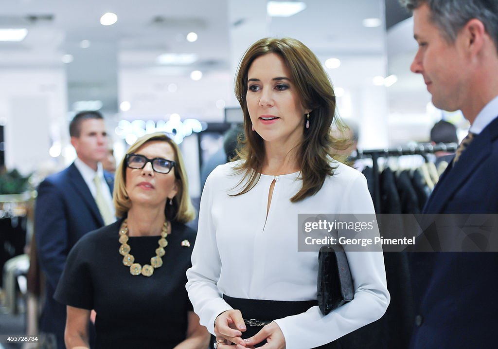 Crown Prince Frederik And Crown Princess Mary Of Denmark Official Visit To Canada - Day 3