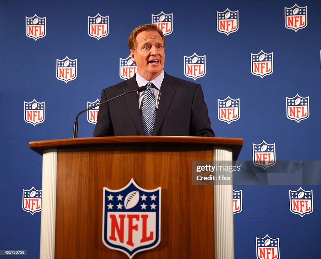 NFL Commissioner Roger Goodell News Conference