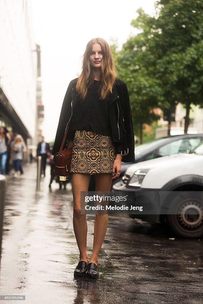 Street Style - Day 3 - Milan Fashion Week Womenswear Spring/Summer 2015