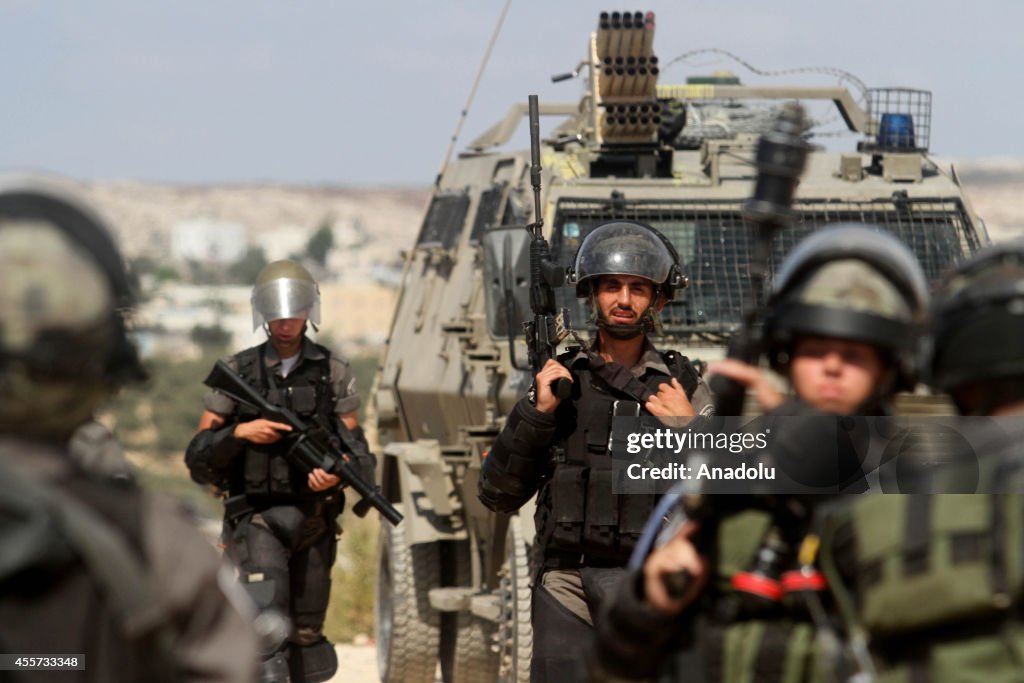 Clashes in the West Bank city of Ramallah