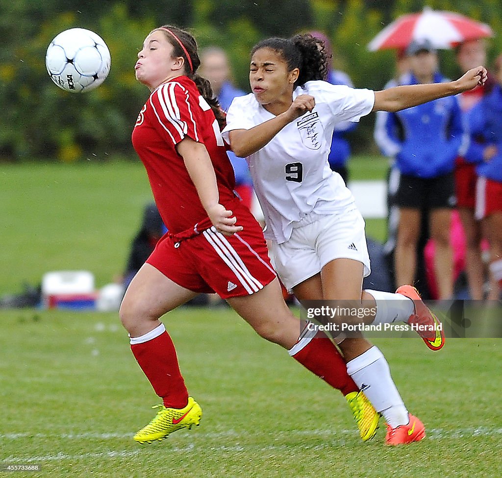 Brunswick hosts Mt. Ararat in girls high school soccer