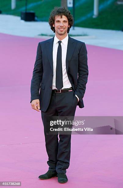 Actor Francesco Montanari attends Roma Fiction Fest 2014 Closing Ceremony Pink Carpet at Auditorium Parco Della Musica on September 19, 2014 in Rome,...