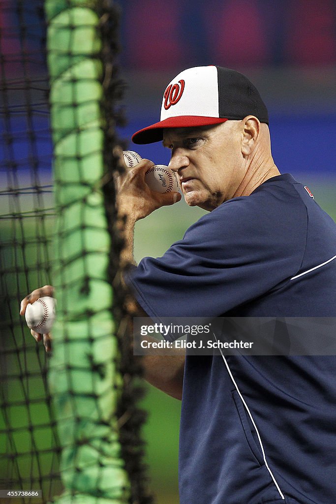 Washington Nationals v Miami Marlins