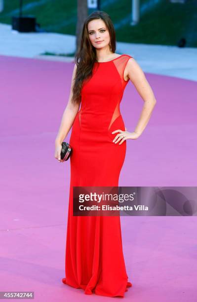 Actress Cosima Coppola attends Roma Fiction Fest 2014 Closing Ceremony Pink Carpet at Auditorium Parco Della Musica on September 19, 2014 in Rome,...