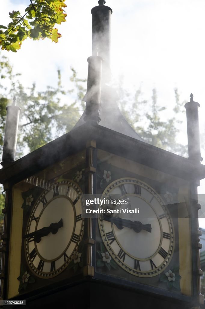 Steam Clock On Water Street
