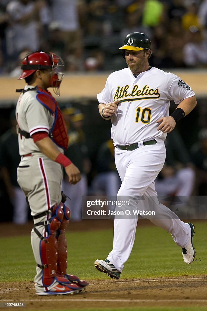 Philadelphia Phillies v Oakland Athletics