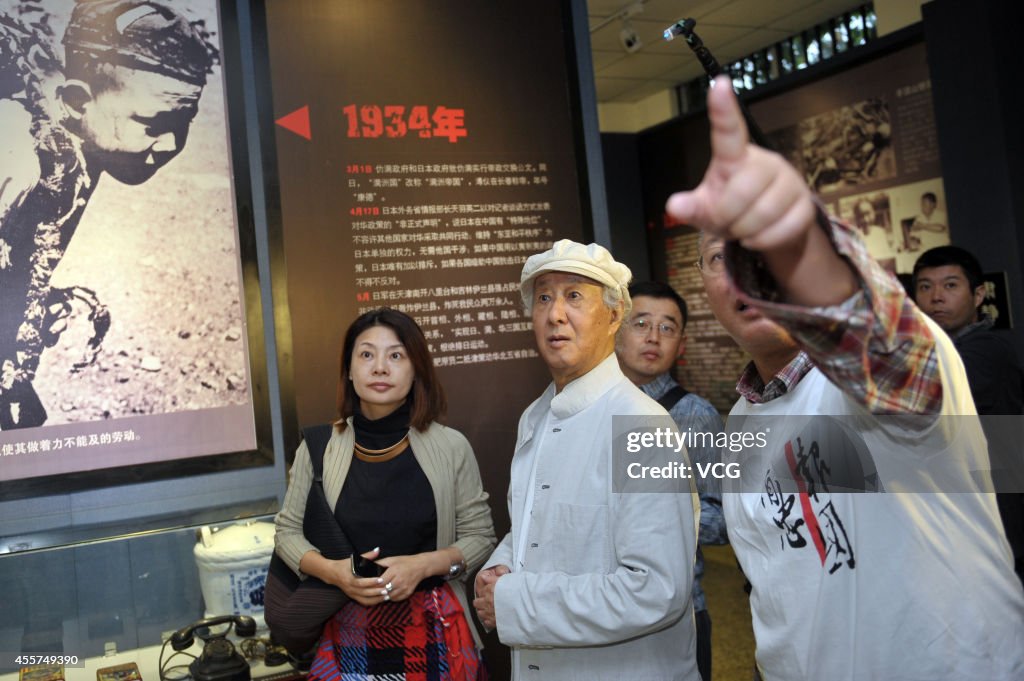 Japanese Architect Arata Isozaki Visits Jianchuan Museum In Chengdu