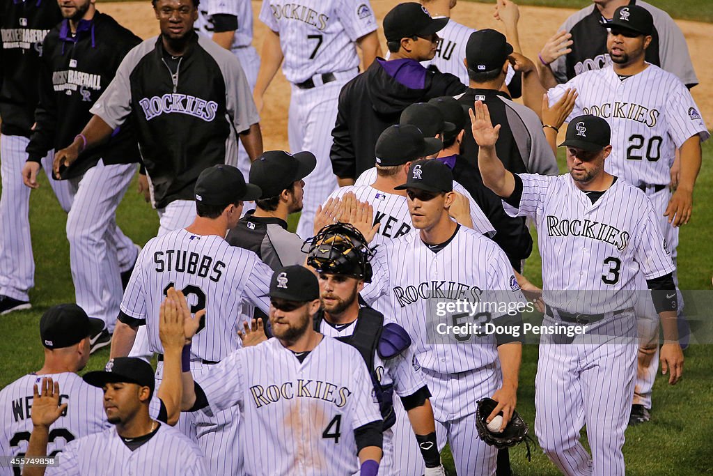 Arizona Diamondbacks v Colorado Rockies