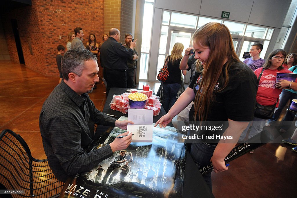 THE MAZE RUNNER Opening Night Q&A With Author James Dashner