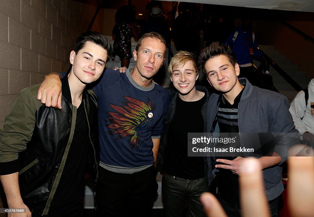 2014 iHeartRadio Music Festival - Night 1 - Backstage