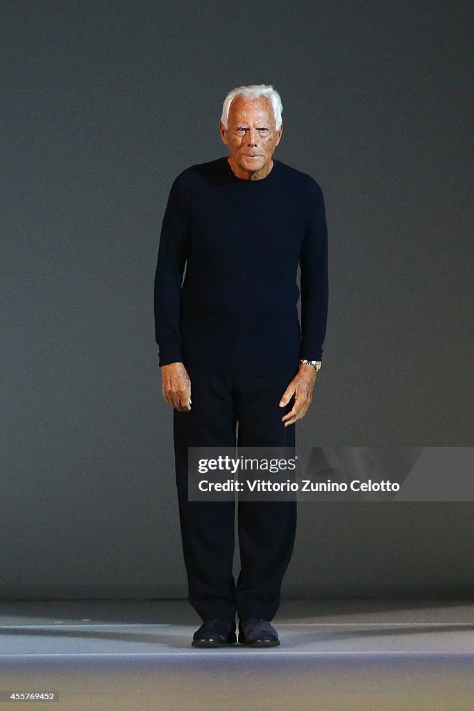 Giorgio Armani - Runway - Milan Fashion Week Womenswear Spring/Summer 2015