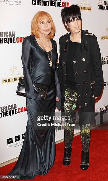 Kathy Nelson and songwriter Diane Warren arrive at the 27th American Cinematheque Award honoring Jerry Bruckheimer held at The Beverly Hilton Hotel...