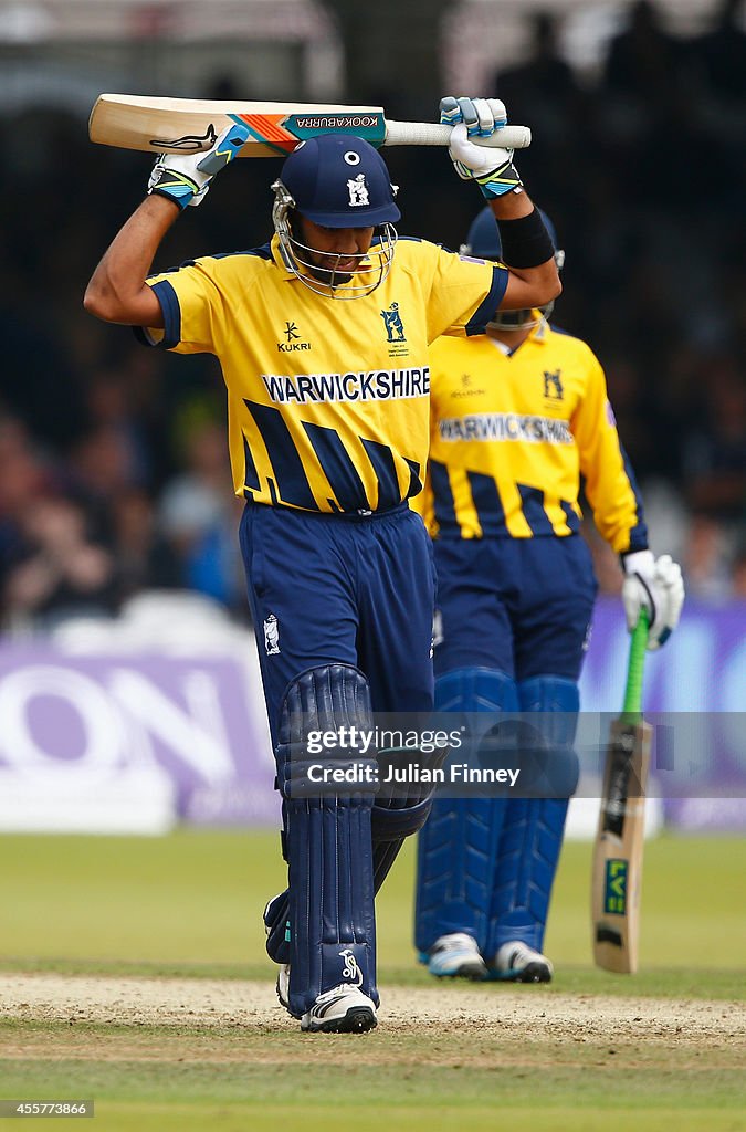 Warwickshire v Durham - Royal London One-Day Cup 2014 Final