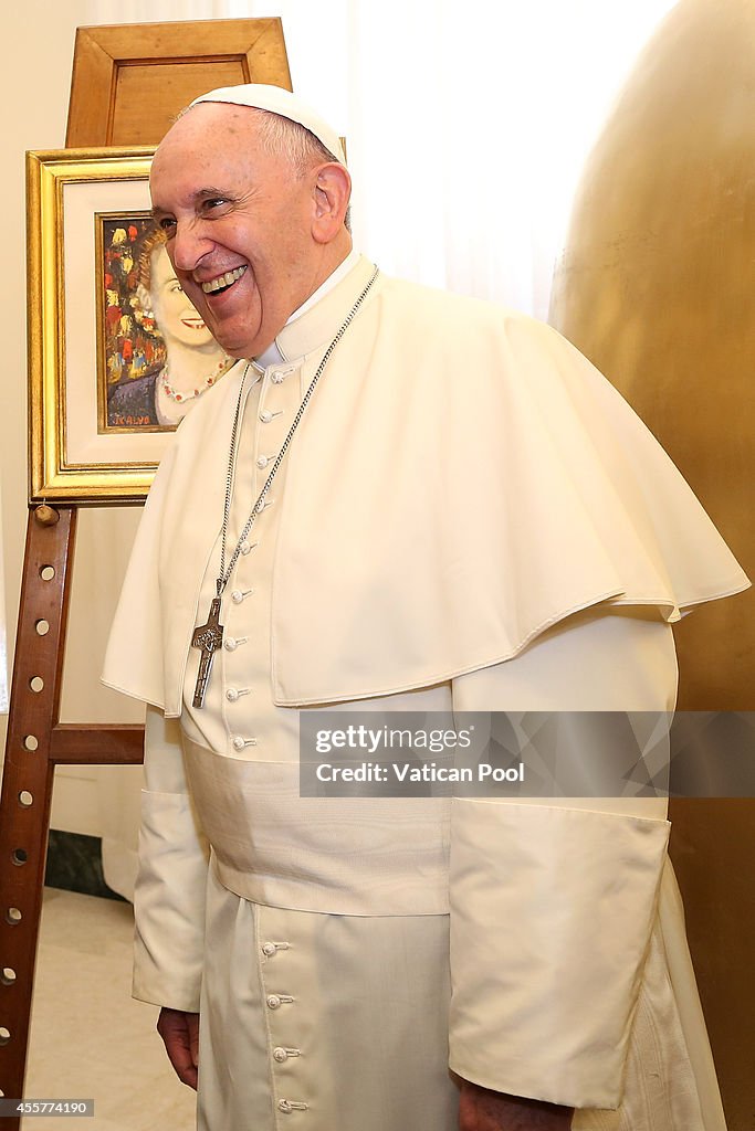 Pope Francis Meets President of Argentina Cristina Fernandez