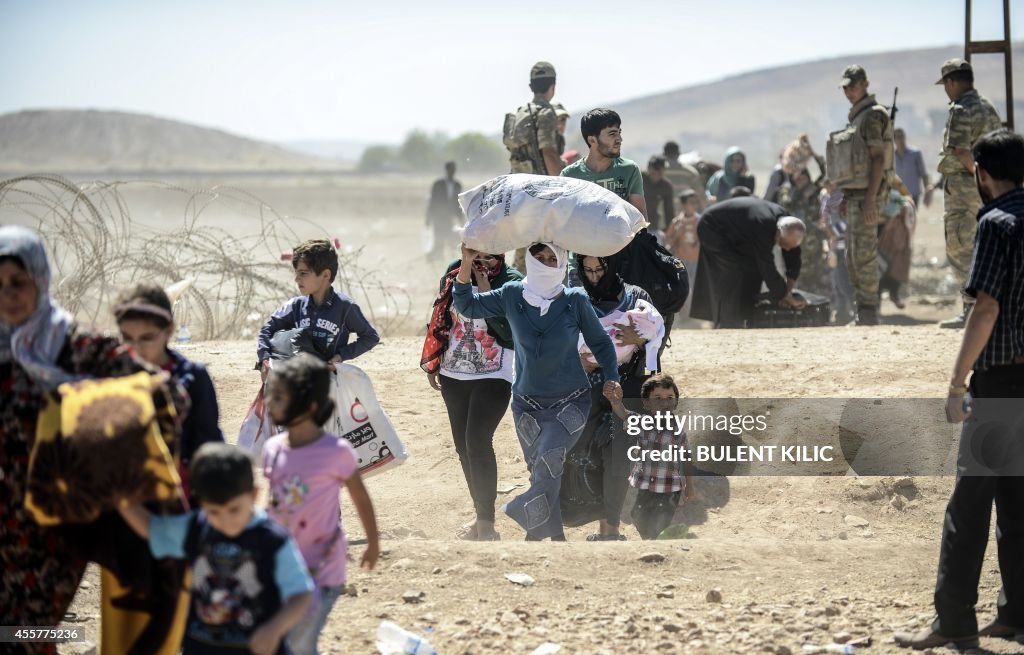 TURKEY-SYRIA-KURDS-REFUGEES