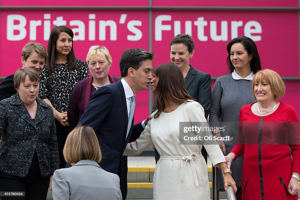 Ed Miliband Arrives At The Annual Labour Party Conference