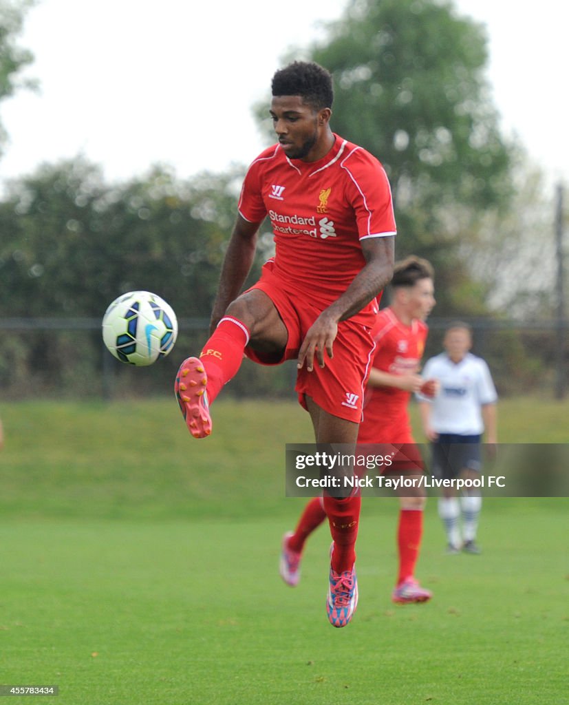 Liverpool v Bolton Wanderers: Barclays U18 Premier League