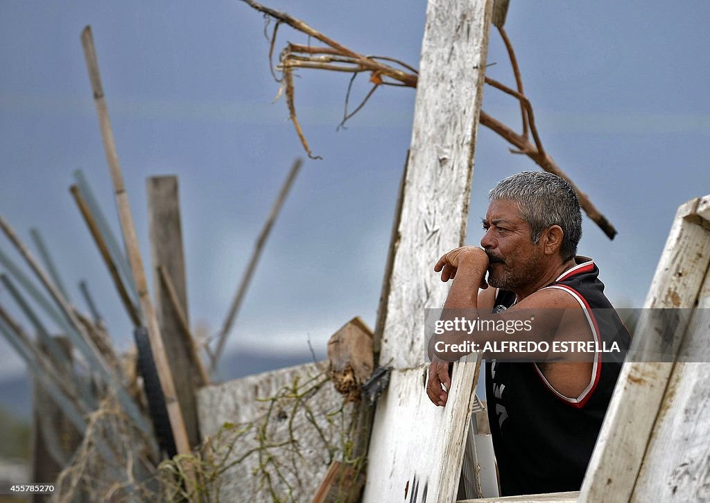 MEXICO-HURRICANE-ODILE-AFTERMATH